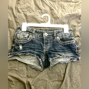 Light washed Jean shorts,size 2